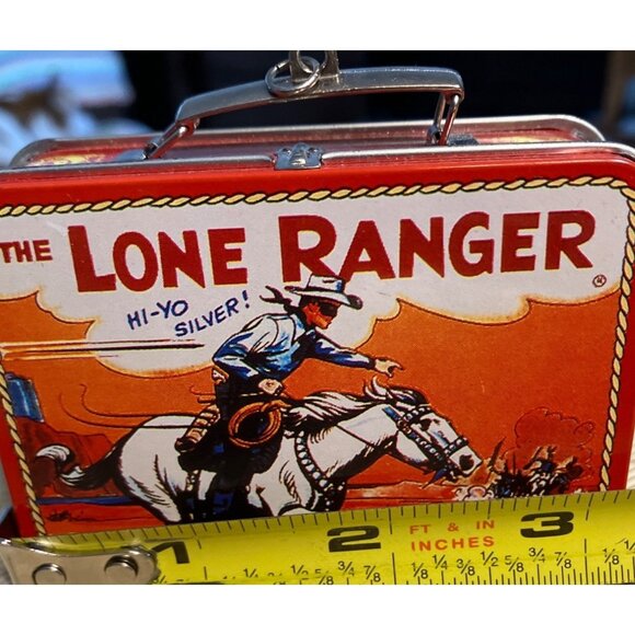 Hallmark Keepsake The Lone Ranger Tin Lunch Box Ornament 1997 Limited Edition - Picture 13 of 13